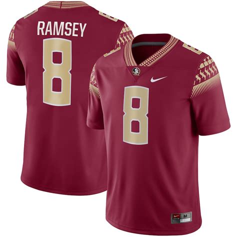 Men S Nike Jalen Ramsey Garnet Florida State Seminoles Game Jersey