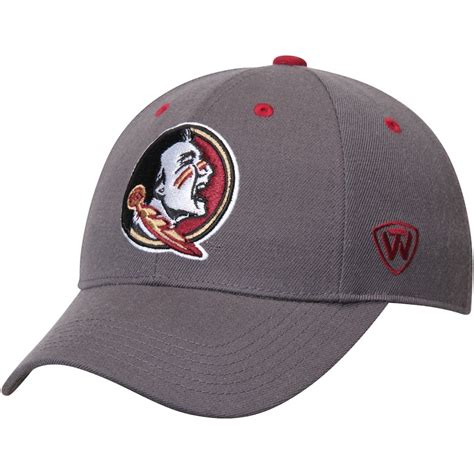 Mens Florida State Seminoles Top Of The World Charcoal Dynasty Memory