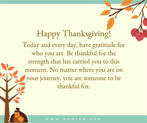 Mental Health Message Thanksgiving