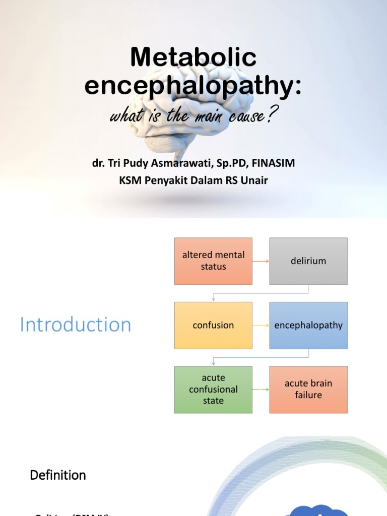 Metabolic Encephalopathy Defined: Comprehensive Guide