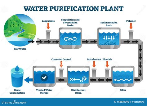 Methods Of Purification Of Water With Diagram Purification P