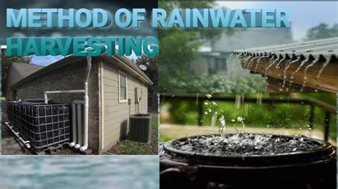 Methods Of Rainwater Harvesting Youtube