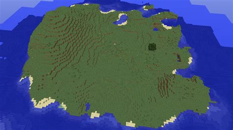 Minecraft 1 8 1 Big Survival Island Seed By Tryzon On Deviantart