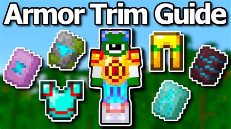 Minecraft Armor Trim Guide Youtube