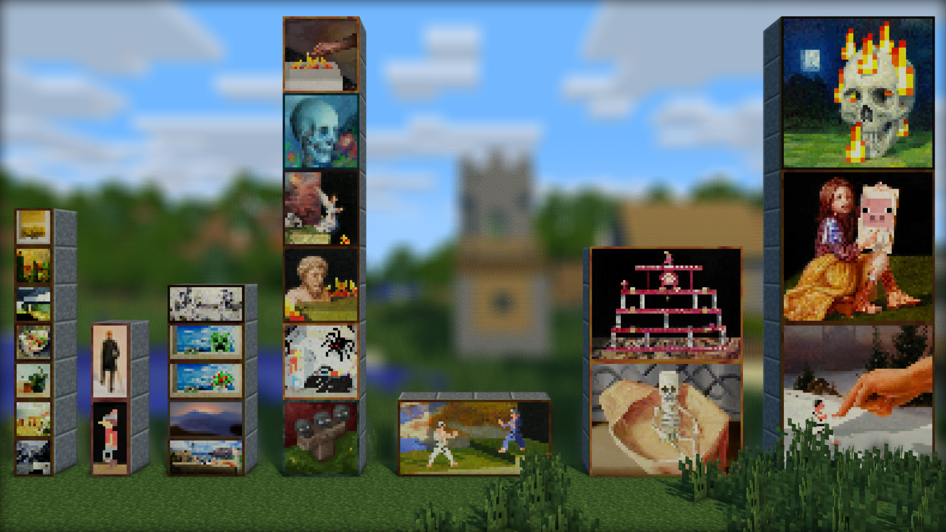 Minecraft Art: Complete Painting List