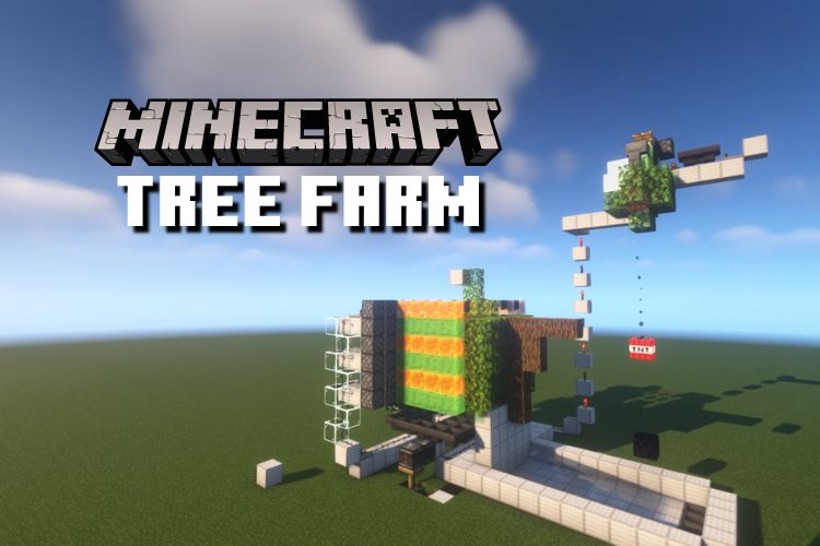 Minecraft Auto Tree Farm