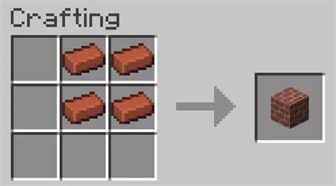 Minecraft Brick Crafting Guide