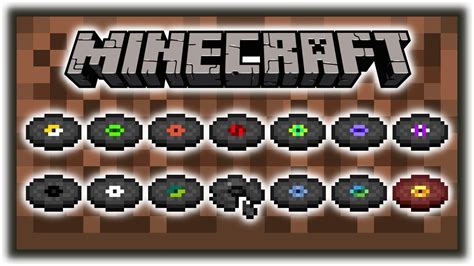 Minecraft Discs Revealed: All Tracks Uncovered