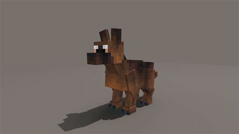 Minecraft Dog Model