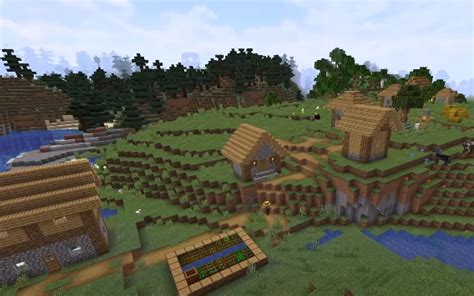 Minecraft Double Npc Village Seed