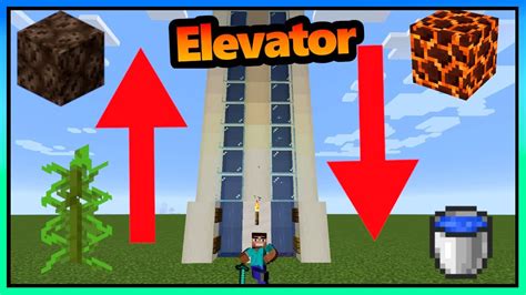 Minecraft Elevator Water Elevator Fast Amp Simple Minecraft Elevator