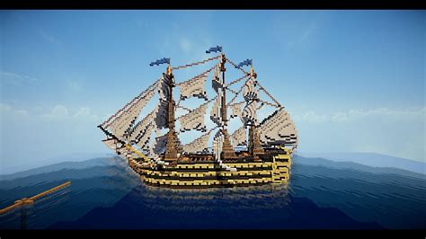 Minecraft Hms Victory Youtube