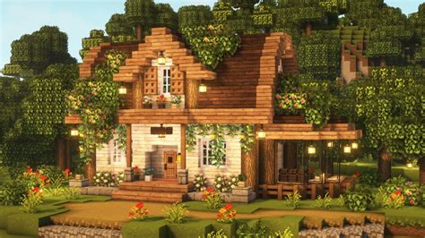 Minecraft How To Build A Cottagecore Cottage Youtube In 2021