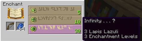 Minecraft Infinity Enchantment Guide Enderchest