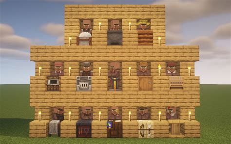 Minecraft Jobs For Villagers