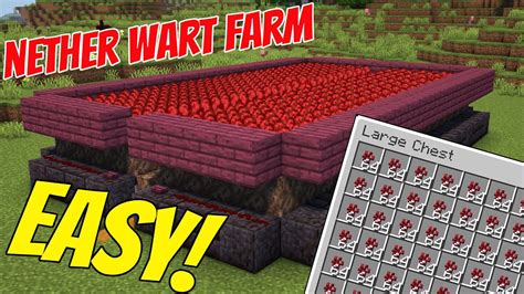 Minecraft Nether Wart Farm