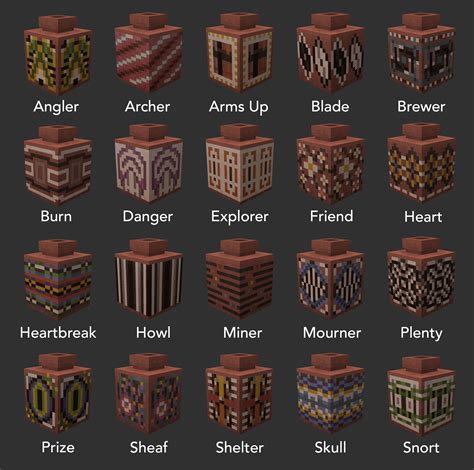 Minecraft Pottery Shards: Find Rare Designs