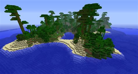 Minecraft Seed Island