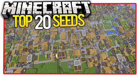 Minecraft Top 20 Seeds Minecraft Pe Seeds Minecraft Pc Seeds 2016