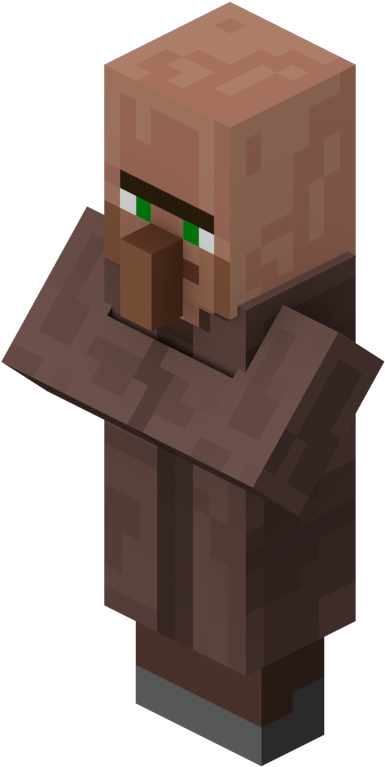 Minecraft Villager Png