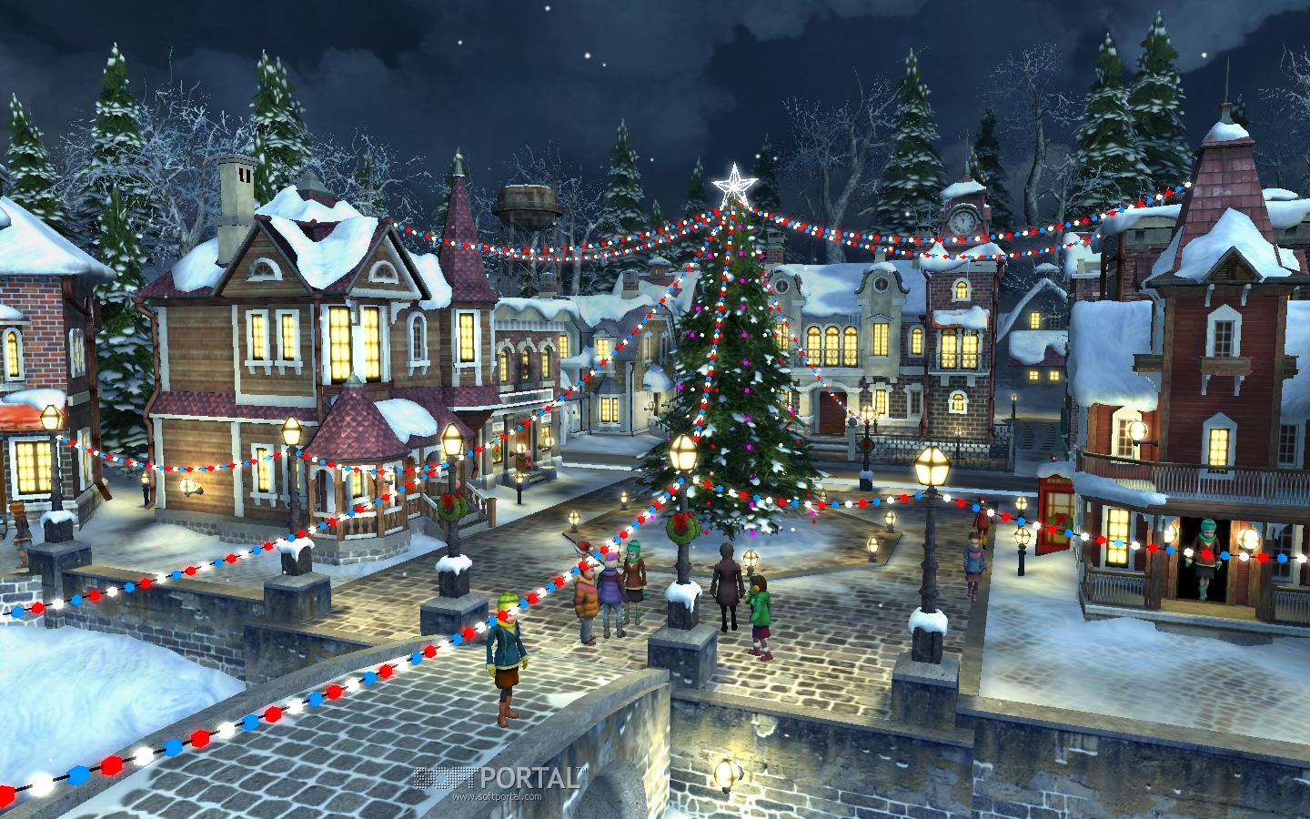 Minecraft Winter Village