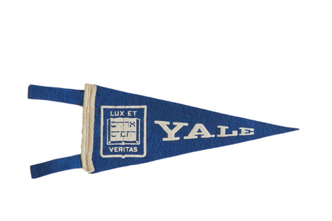 Mini Vintage Yale University Felt Flag Pennant In 2020 Yale