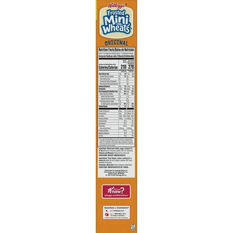 Mini Wheats Mini Nutrition Facts: Eat Smart