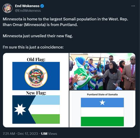 Minnesota Flag Somalia