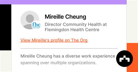 Mireille Cheung Director Community Health At Flemingdon Health Centre