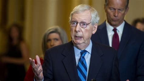 Mitch Mcconnell 2023 Health Fall Freezes Running Again Mcclatchy