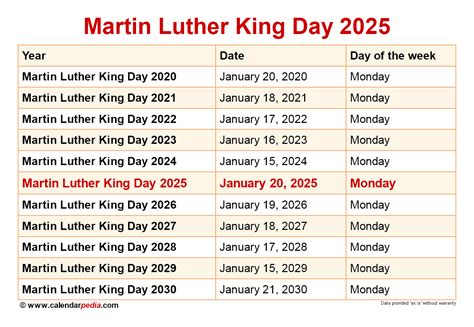 Mlk Jr Day 2025 Calendar Dominic H Newman