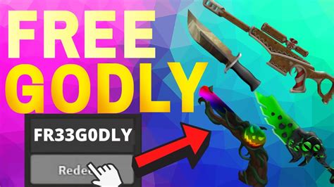 Mm2 Codes: Get Free Godlys Now