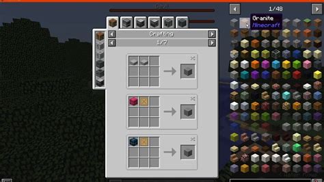 More Recipes 1 12 2 Forge Mod Overview Craft Bedrock Obsidian More