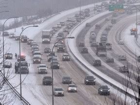 More Than 180 Crashes In Edmonton Road Conditions Deteriorating