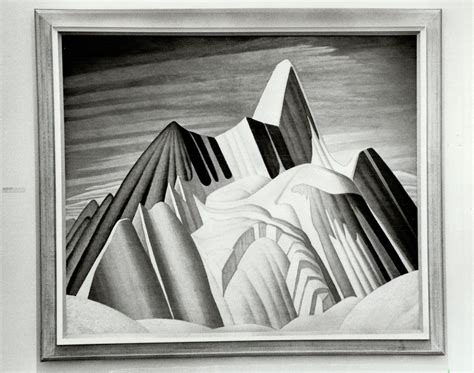 Mount Robson As Painted By Lawren Harris Is Another Of The Works On