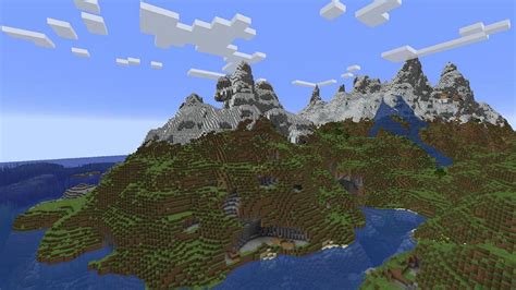 Mountain Seed Minecraft