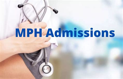 Mph Admissions Main