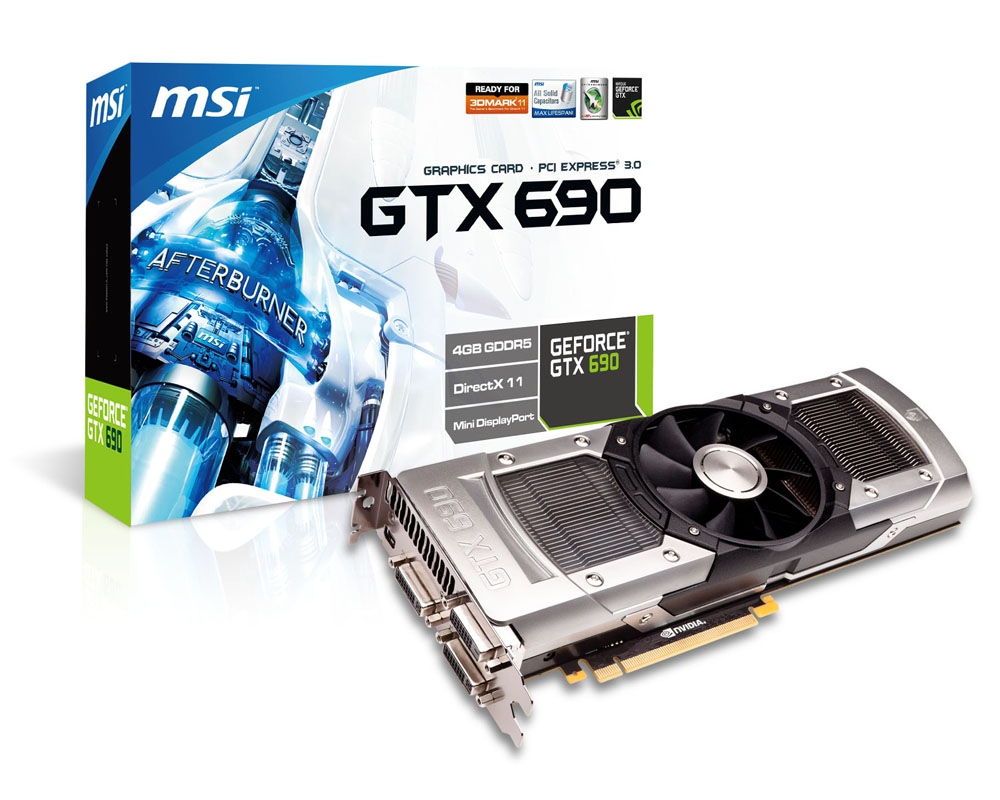 Msi Announces Geforce Gtx 690 World S Fastest Graphics Card