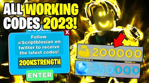 Muscle Legends 2023 Codes Update All New Roblox Muscle Legends