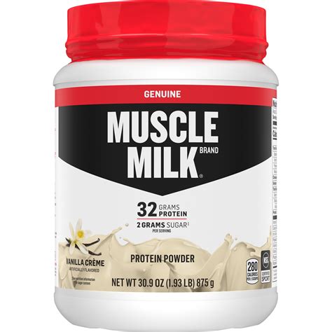 Muscle Milk Genuine Protein Powder 32G Protein Vanilla Creme 1 93