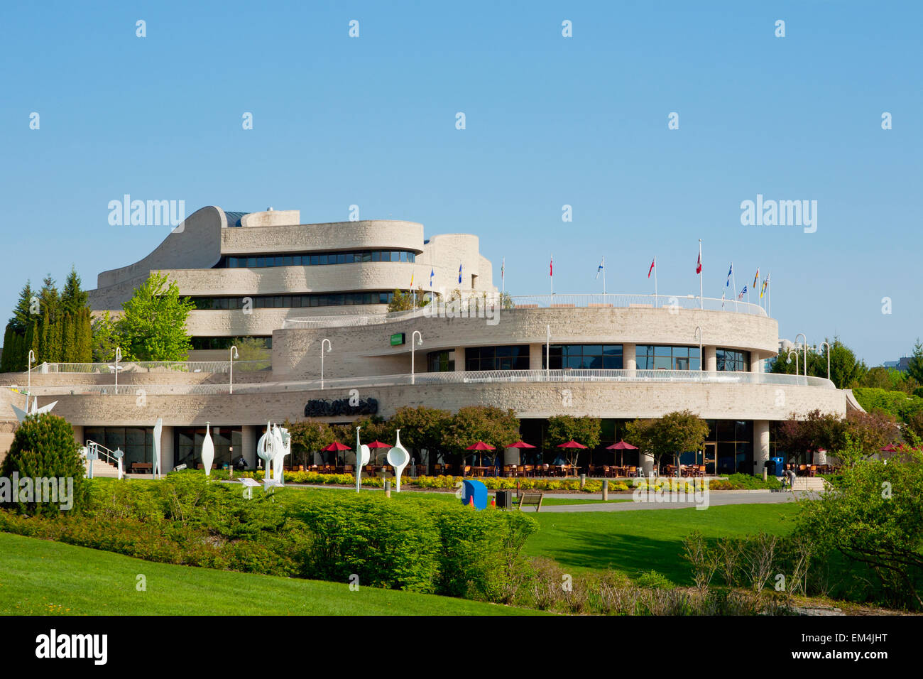 Museum Of Civilization In Hull Quebec Canada Stock Photo Alamy