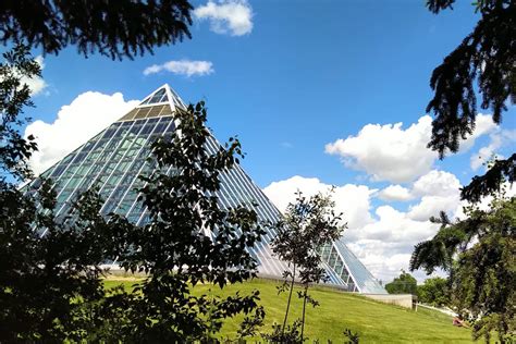 Muttart Conservatory And Outside Gardens Encf