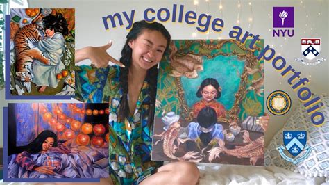 My Accepted Art Portfolio Columbia Upenn Nyu Tufts Tips For U