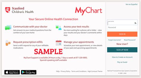 Mychart Stanford Childrens