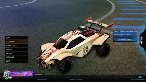 Nanachi Octane Decal Rocket League Mods