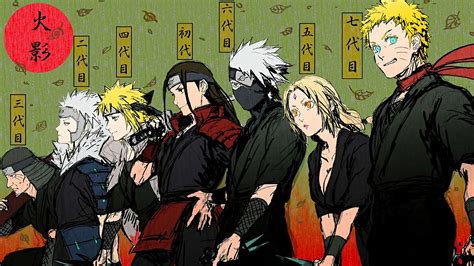 Naruto All Hokage Wallpapers Top Free Naruto All Hokage Backgrounds