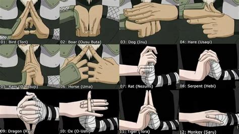 Naruto Hand Seals