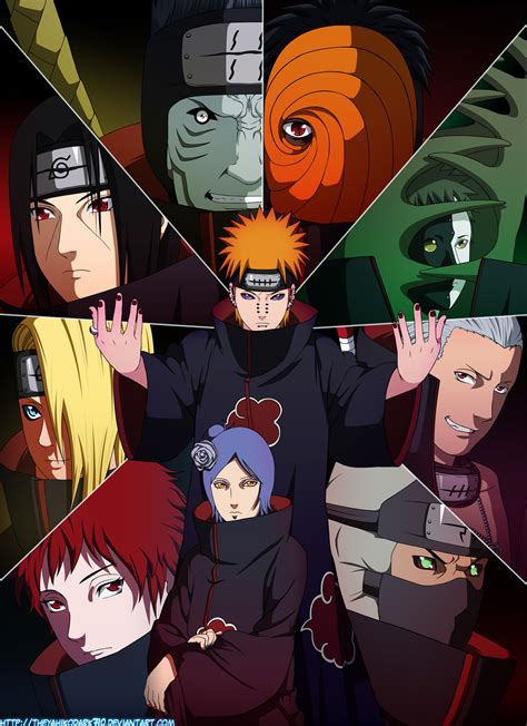 Naruto Shippuden Akatsuki Members