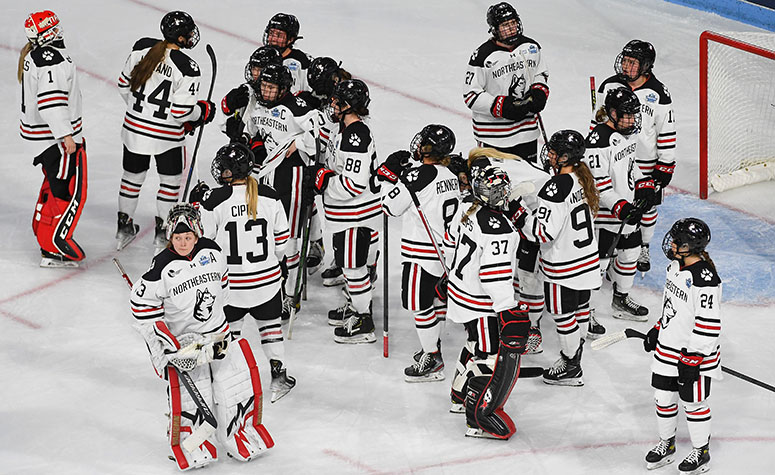 Ncaa Women After Agonizing Frozen Four Losses Northeastern Yale See