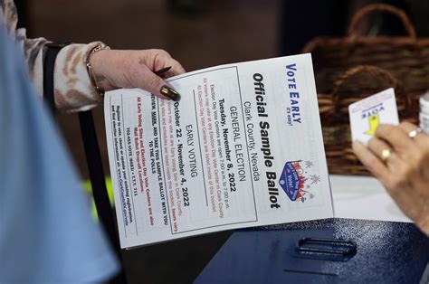 Nevada Early Voting Photos And Premium High Res Pictures Getty Images